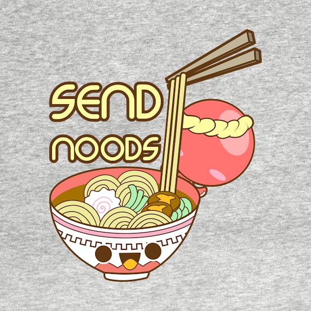 Send Noods - Ramen by LineXpressions